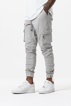 DRAW STRING CARGOS - GREY