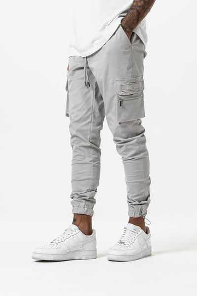 DRAW STRING CARGOS - GREY – NAS
