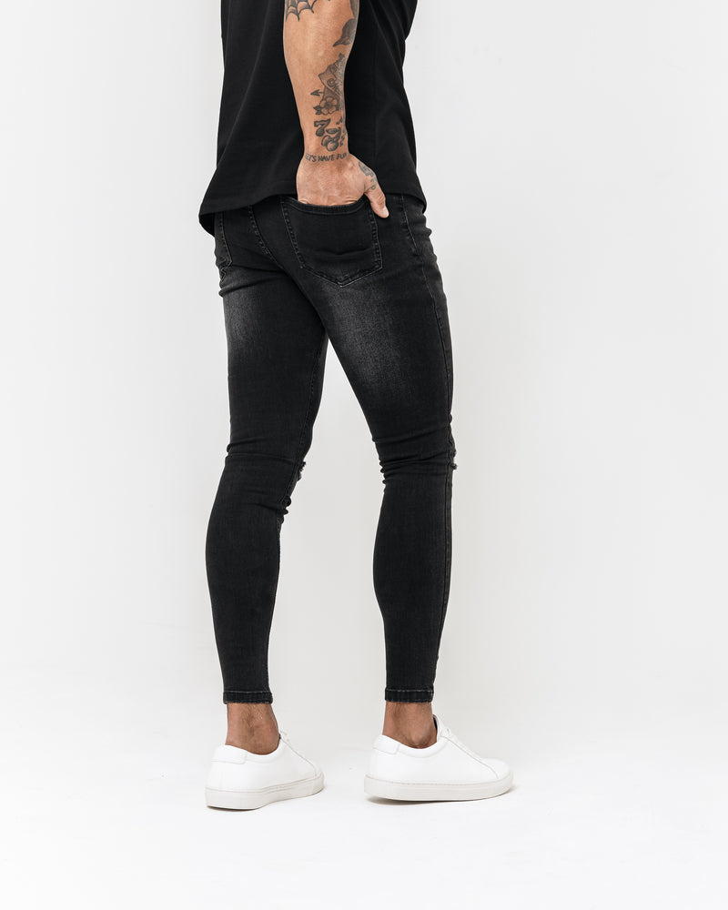 CHARCOAL - OPEN KNEE