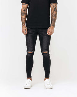 CHARCOAL - OPEN KNEE